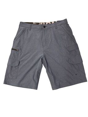 Iron Co. Stretch Hybrid Cargo Shorts - Blue